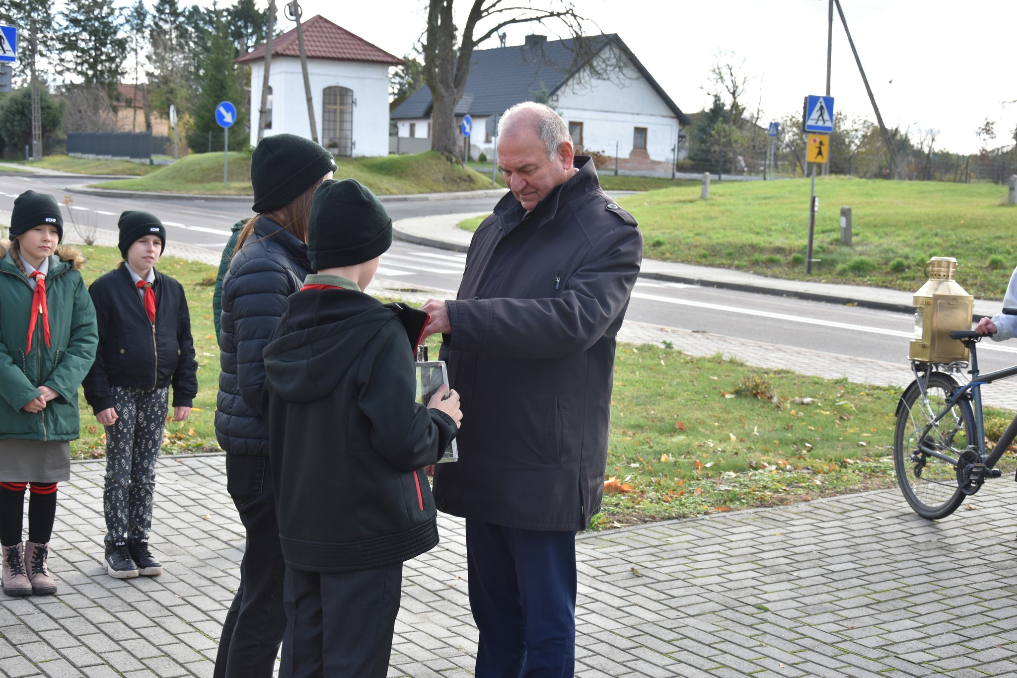 Ogień Niepodległości w Wojsławicach